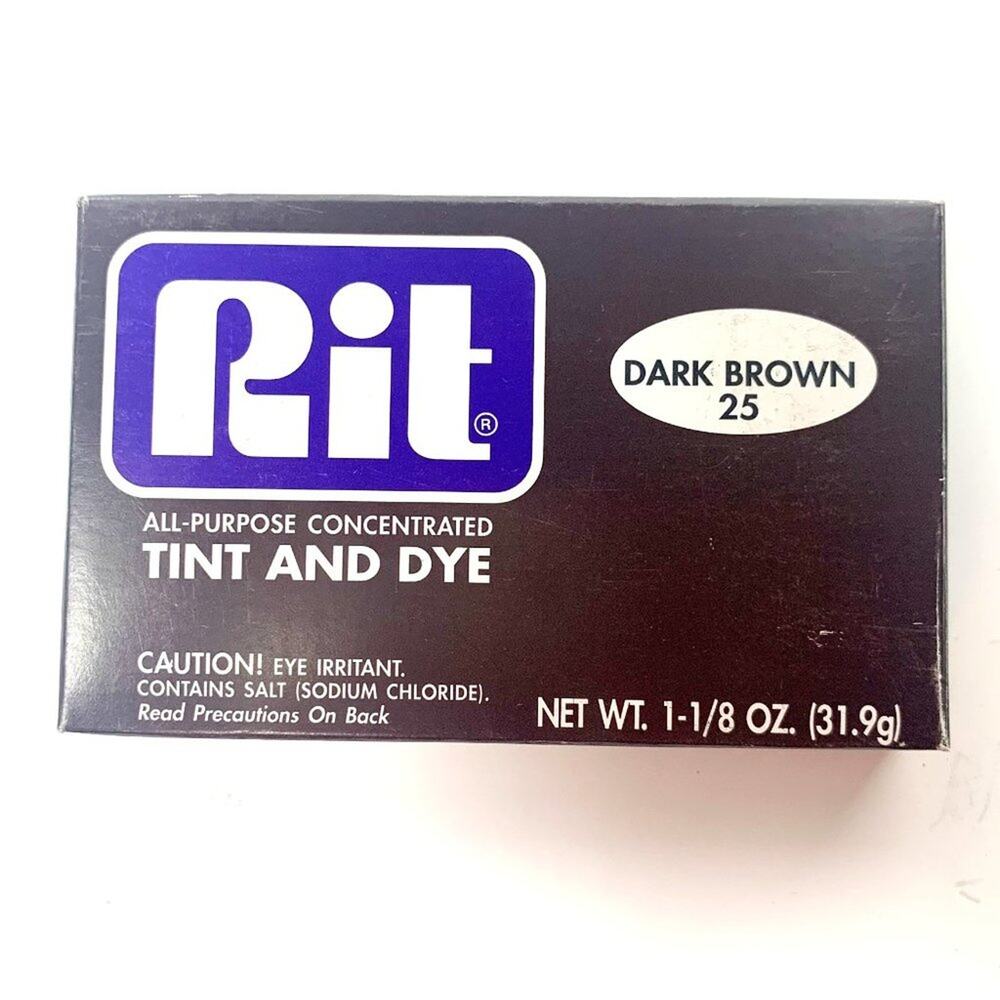 Rit Tint & Dye All Purpose Dark Brown #25 1-1/8 Oz